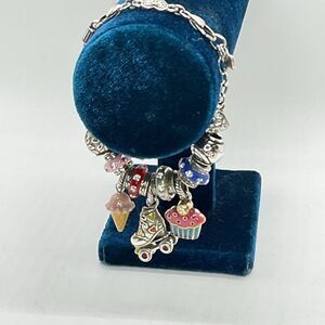 Brighton Charming Silver Plated Charm Bracelet